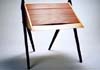 Rolling Wedge Roll-top Desk